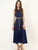 Panelled All Day Dress Royal Blue