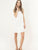 Cotton Knit Tunic Dress White