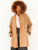 Short Winter Camel Coat