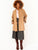 Short Winter Camel Coat