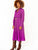 Violet Evening Shirt Dress