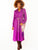 Violet Evening Shirt Dress