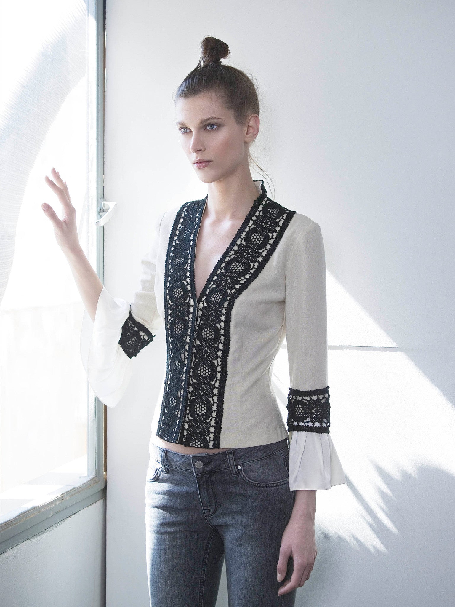 Silk Bed Jacket