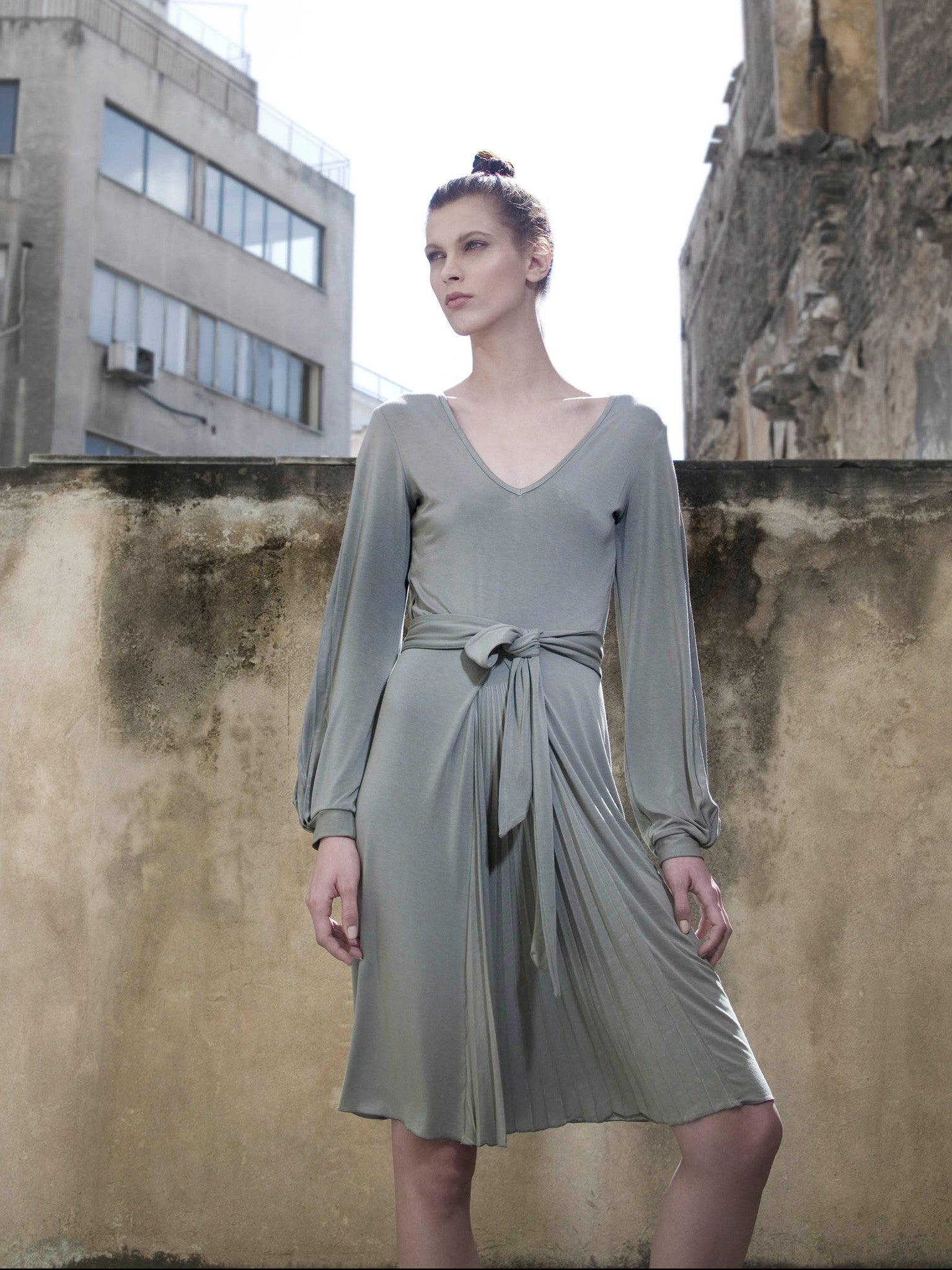 Khaki Pleats