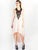 Vintage Rose With Lace Dress