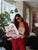 Wine Robe Evening Kimono Jacket