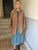 Short Winter Camel Coat