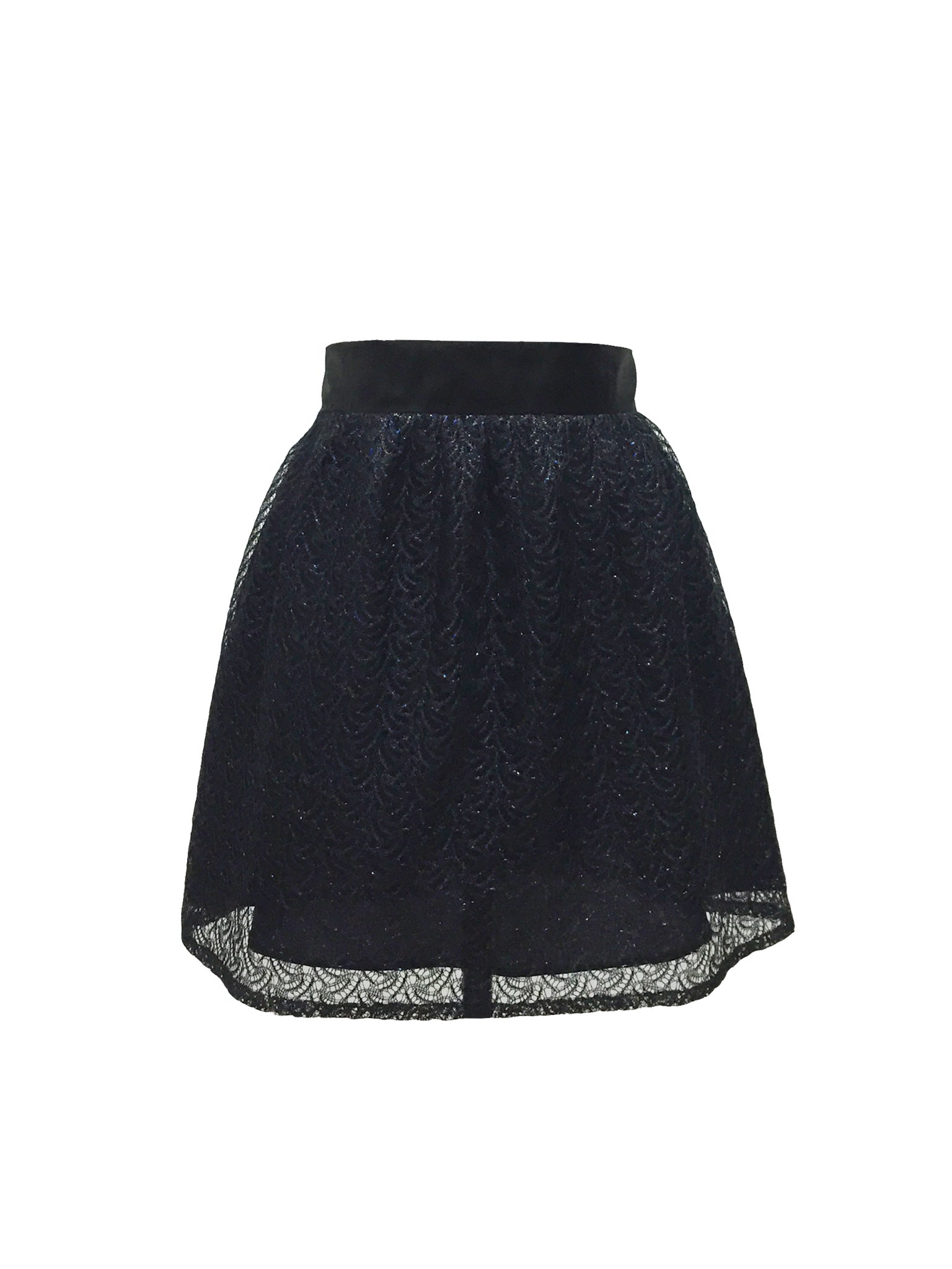 Midnight Lace Party Skirt