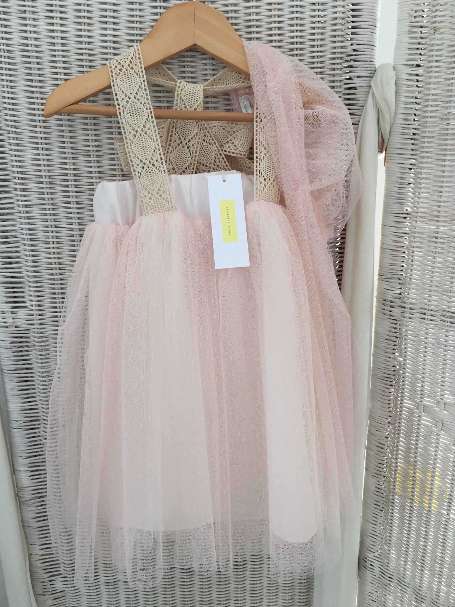 Pink Spot Tulle Dress