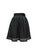 Silver Black Foil Lace Party Skirt