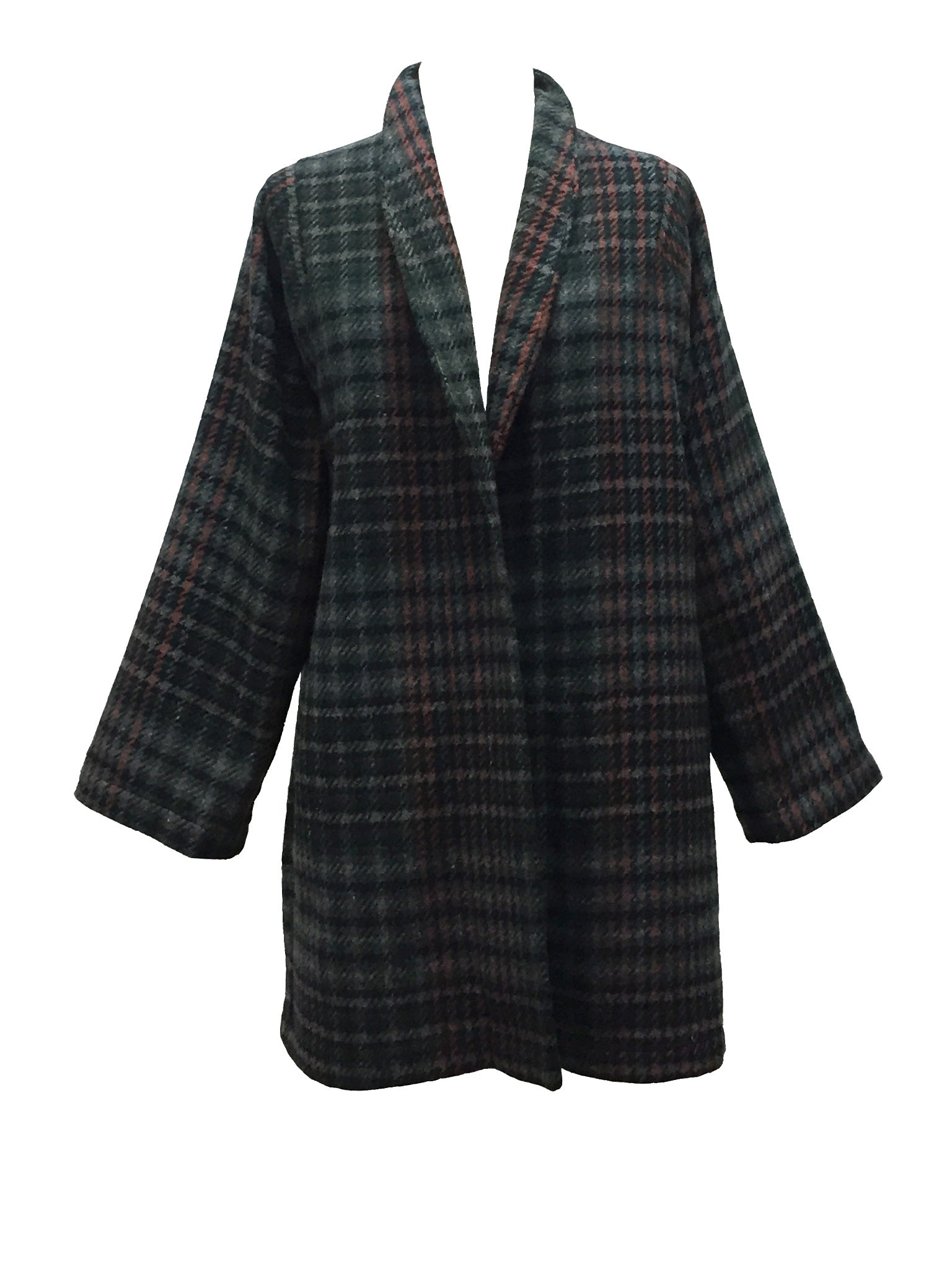 Tweed Short Winter Coat