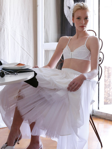 The Day Before In Her Audrey Skirt